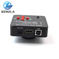 QZHZLA - Juego de Microscopio Digital Monocular y Trinocular USB de 60MP, 4K, 1080P, con Cámara para Reparación de PCB, Herramientas de Soldadura para Teléfonos Móviles
