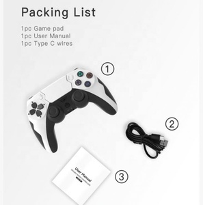 Nuevo Control Inalámbrico YLW de Doble Vibración para Videojuegos, con Botón Turbo, Conector para Auriculares, para Pro/Slim/ - Product Image 5