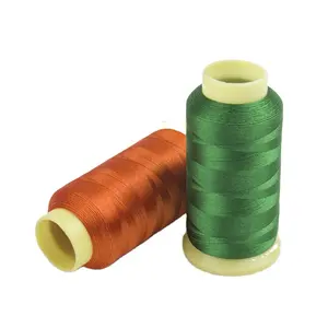 Factory 100% Viscose Embroidery Thread 120d/2 3000y For Embroidery Garment