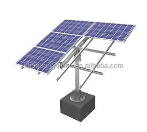 Floating Solar Panel Eco-Worthy Solar Tracking System Factory Wholesale Dual Axis Tracking Bracket