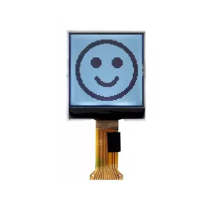 Tela lcd gráfica personalizada feita em tamanho pequeno, lcd 64x64 dot matrix lcd para brinquedos infantis