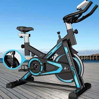 Vélo d'exercice pliable en acier Futai FT-118, résistance par friction, pour la maison, affichage numérique, charge maximale 150 kg
