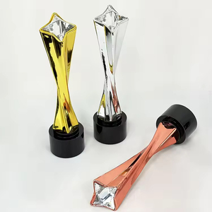 Piala Kristal Berlian Model Menara Resin Mewah, Ukiran Tangan, Polesan Halus, Penghargaan Kristal Berlian untuk Suvenir - Product Image 5