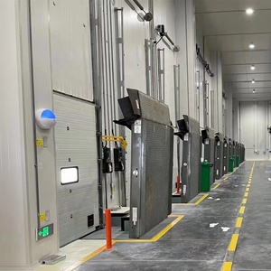 फिक्स्ड स्वचालित हाइड्रोलिक एयर बैग ऊर्ध्वाधर रिट्रेटेबल लोडिंग अनलोडिंग यांत्रिक डॉक लेवलर प्लेटफॉर्म - Product Image 2