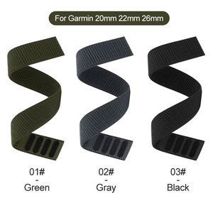 Correa de reloj de nailon para Garmin <span class=keywords><strong>Fenix</strong></span> 7, 20mm, 22mm y 26mm, directa de fábrica - Product Image 4
