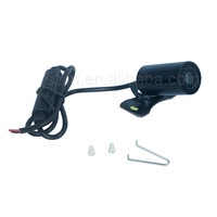Wasserdichte LED LKW- und PKW-Rückleuchte mit Brems-, Rückfahr- und Logo-Funktion, LKW-Heckwarnleuchte