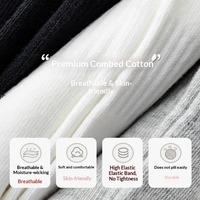 Chaussettes mi-mollet en coton pour hommes et femmes, fines, couleur unie, absorbant la sueur, pour le sport et les loisirs, printemps-été, 7305