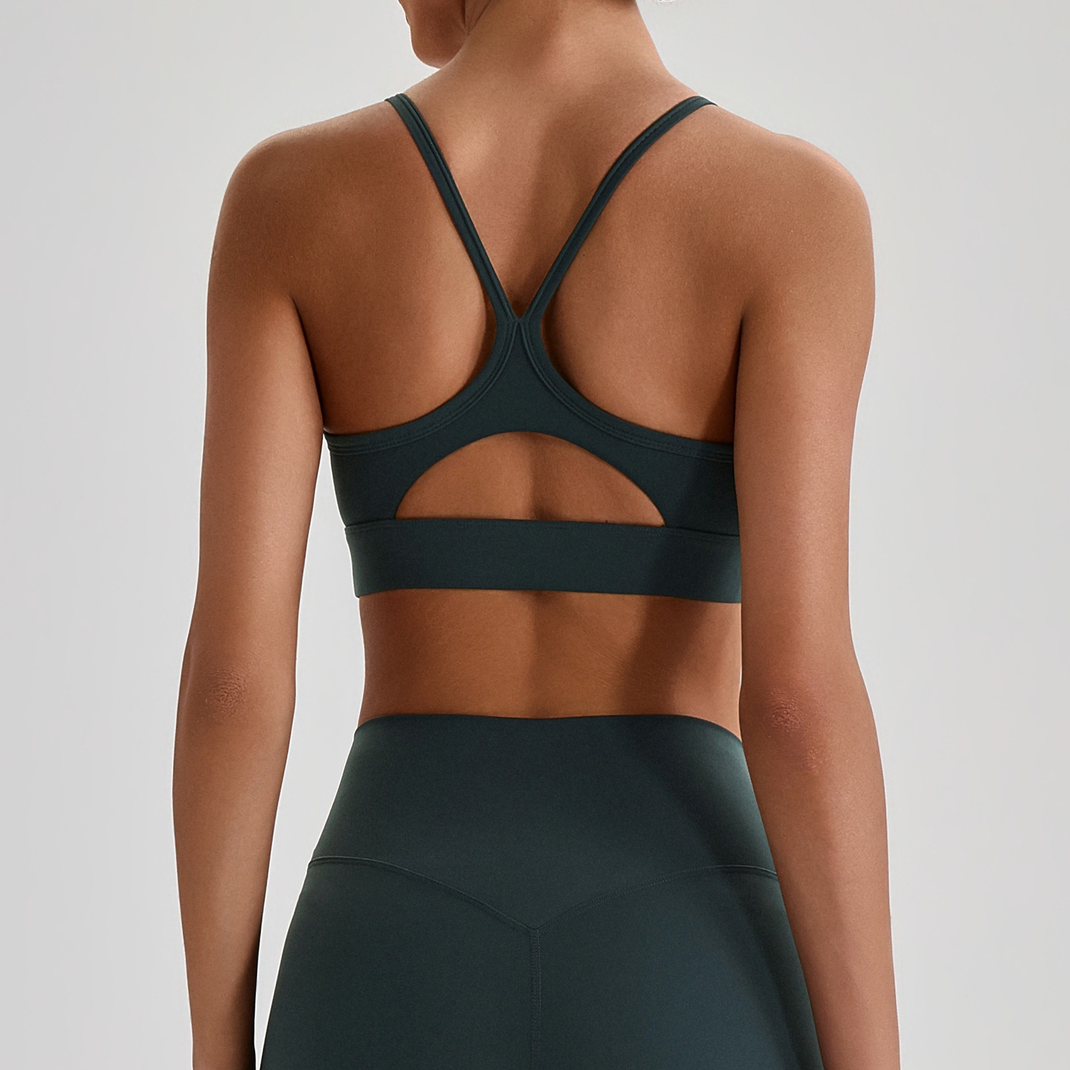 Custom Logo Cross Back Sports Bra Buttery Soft Moisture Wicking Yoga Crop Top Breathable Athletic Wear For Women 4136
