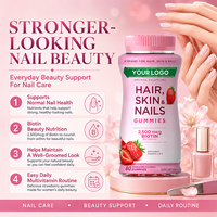 Gummies à la biotine personnalisées à haute puissance favorisant la croissance des cheveux et la force des ongles
