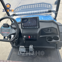 Voiture de golf Club Car de luxe 4 places avec un ensemble d'accessoires pour voiture de golf