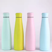 Vente chaude 550ml Double Paroi En Acier Inoxydable Isolé Thermique Flacon Cola Conception Safe Sports Gym Flacon pour Camping