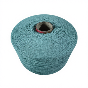 Cotone Blu Riciclato di Alta Qualità Utilizzato per la Produzione di Calze Ne5s Open End - Product Image 2