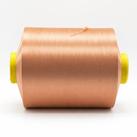 Fil de nylon teint en masse à haute résistance des couleurs, résistant aux UV, en polyamide pour tissus marins et équipements d'extérieur, faible consommation d'eau