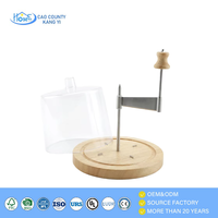 <strong>Best</strong> <strong>Selling</strong> Eco-Friendly Stainless Steel <strong>Cheese</strong> <strong>Slicer</strong> Cutter with Oak Wooden Board and Chocolate Curler