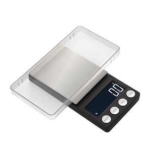 Mini báscula para joyería, báscula de bolsillo portátil de precisión Digital de 0,01g para medir el peso, forma rectangular, funciona con pilas - Product Image 1