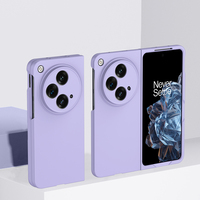 Étui de téléphone pliable en PC mat fin à couverture intégrale pour OPPO FIND N3 pour ONE PLUS OPEN