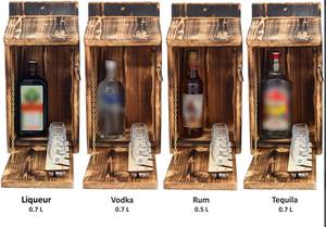 JUNJI özel hediye ahşap kuş yuvası ile <span class=keywords><strong>Mini</strong></span> Bar zinciri açık orijinal hediye asılı yuva rustik ahşap kuş evi <span class=keywords><strong>mini</strong></span> bar - Product Image 2