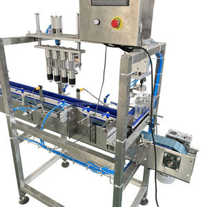 2/4 חסכונית/6/8 ראשי מכונת מילוי קטנה עבור מי בקבוק/מיץ/נוזל - Product Image 4