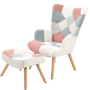 Moderna camera da letto pigra soggiorno Chaise e pouf Set <span class=keywords><strong>Relax</strong></span> Deck reclinabile Set sedie <span class=keywords><strong>a</strong></span> <span class=keywords><strong>sdraio</strong></span> con poggiapiedi - Product Image 1