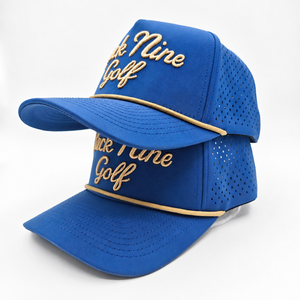 Gorra de Golf de Cinco Paneles con Perforaciones Láser, Logotipo Bordado en 3D, Personalizable, Transpirable, de Secado Rápido, Deportiva, Unisex, Impermeable - Product Image 4