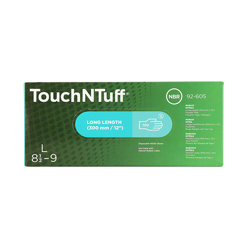 Ansell Touchntuff Edge Industrial Nitrile Gloves