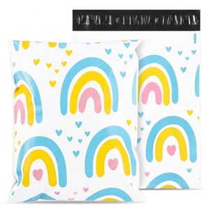 Sobres de Polietileno 10x13 12x15 14x19 Extra Grandes, Ecológicos, para Envío de Zapatos y Ropa, con Logotipo Impreso Personalizado, Impermeables y Duraderos - Product Image 1