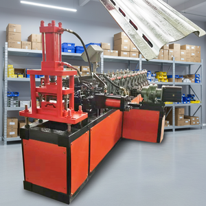 Heavy Duty Shelving Panel Roll Forming Machine Shelving Racks-latticed for Storage <b>Racking</b> Warehouse <b>Shelf</b> Roll Forming Line - Product Image 1