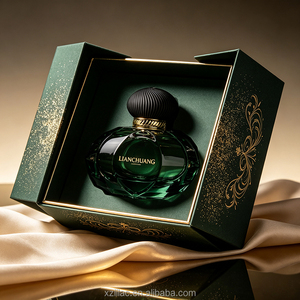 Elegante Botella de <span class=keywords><strong>Perfume</strong></span> de Vidrio Transparente de Lujo de 80 ml, Botella de <span class=keywords><strong>Perfume</strong></span> Personalizada con Logotipo Estampado en Caliente y Caja de Regalo para Hombre y <span class=keywords><strong>Mujer</strong></span> - Product Image 6