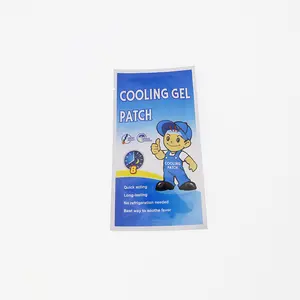 High quality cooling patch children Forehead Fever Patch medical Fever Reducing cool Patch