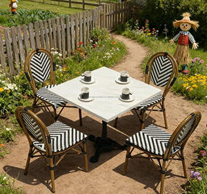 Vente en gros d'usine <span class=keywords><strong>de</strong></span> crème solaire française décontractée imperméable à l'eau Restaurant Balcon Patio Salle à manger Jardin <span class=keywords><strong>Table</strong></span> d'extérieur - Product Image 2