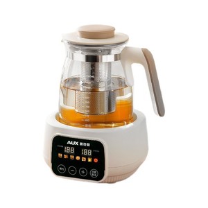 AUX All-Glass Health Pot With <b>Tea</b> <b>Infuser</b> 1000Ml Electric Kettle Boiler Water Heater - Product Image 1