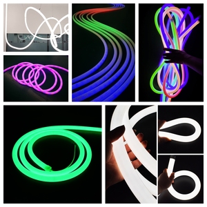 Tubo <span class=keywords><strong>LED</strong></span> Redondo BRIGHT de <span class=keywords><strong>360</strong></span> <span class=keywords><strong>LED</strong></span>, DC12V DC24V RGB, Luz <span class=keywords><strong>LED</strong></span> de Neón, Luz <span class=keywords><strong>LED</strong></span> de Silicona Impermeable - Product Image 4