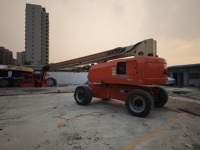 Plateforme élévatrice télescopique JLG 860SJ d'occasion, hauteur de travail 28,21 m, diesel, 4x4, nacelle élévatrice à flèche droite d'occasion
