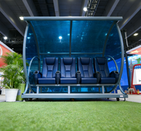 Abri de luxe pour joueurs et arbitres de football sur banc de joueur substitut avec fauteuil TBX-4 prix d'usine à Guangzhou