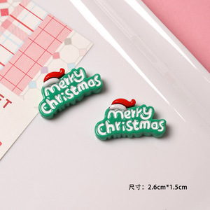 Accesorios Navideños Más Vendidos, Accesorios de Resina de Santa Claus, Colgantes Hechos a Mano para Carcasas de Teléfono, Venta al Por Mayor - Product Image 4