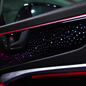 Éclairage d'ambiance OEM SJC pour <span class=keywords><strong>Audi</strong></span> A7/C8/S7/RS7 modèles 2019-2025 avec accessoires de garniture LED dynamiques 64 couleurs - Product Image 5