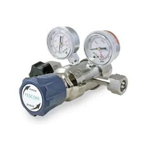 TESCOM High Pressure Regulator Hot Sale Stainless Steel Single And Double Stage Gas Regulator Cylinder