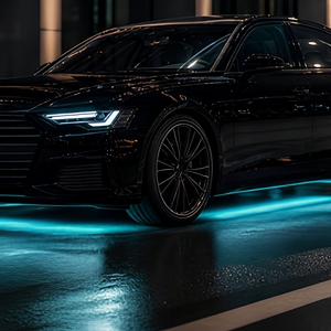 ערכת תאורת לד RGBIC לרכב, פסי תאורה RGB, תאורת רוק, מנורת גוף תחתון בצבע לבן טהור לרכב, תאורת לילה - Product Image 1