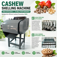 Mesin pemrosesan Cashew otomatis, mesin pemrosesan kacang Manual dan otomatis, mesin pemipil kacang
