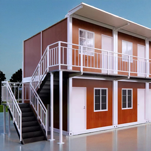 Maison préfabriquée en acier à <span class=keywords><strong>prix</strong></span> bas de 20 pieds, à montage rapide, bureau temporaire amovible pour chantier - Product Image 1