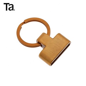 Cania-Llavero de diseño especial con pincel, llavero de metal con logotipo personalizado, de latón antiguo - Product Image 1