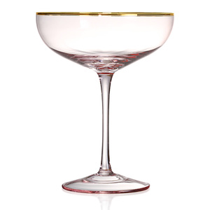 2023 Hot Sale Crystal <strong>Glass</strong> Cup Cocktail <strong>Glasses</strong> with Gold Rim Customized <strong>Beer</strong> <strong>Glass</strong> Cup <strong>Stem</strong> <strong>Glasses</strong> bar glassware - Product Image 1
