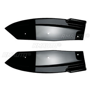 Diffuseur de pare-chocs arrière noir brillant, aileron latéral, séparateur pour BMW X4 G02 M Sport 2018-2021, kits carrosserie - Product Image 2