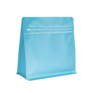 咖啡烤豆袋咖啡袋哑光黑色阀门拉链尺寸100g 250g 500g 750g现货 - Product Image 3