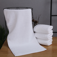 Serviettes de bain et de toilette 100 % coton blanc pur pour hôtels, maisons d'hôtes et gîtes – Vente en gros