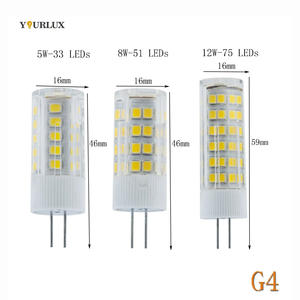 Wholesale High Lumen <strong>Led</strong> G4 G9 E14 Bulb 5w 7w 9w 12w Dimmable Flicker Free <strong>Led</strong> <strong>Light</strong> Source G4 G9 <strong>Led</strong> Bulb - Product Image 4