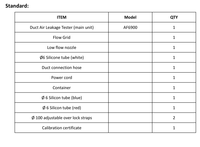 Système de test de fuites dans les conduites d'air industrielles |   Système électronique de pression positive et négative pour banc de travail, garantie 1 an pour les systèmes de climatisation et de ventilation (HVAC) et les pipelines