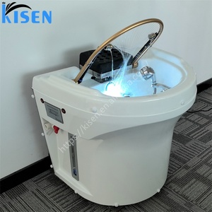 Kisen <b>Portable</b> Hair <b>Washing</b> Equipment Shampoo Sink for Hair Salon Equipment <b>Machine</b> Shampoo Basin Shampoo Bowls - Product Image 1