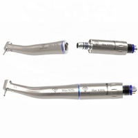 Moteur pneumatique dentaire éclairage led X25L bleu contre-angle pièce à main basse vitesse avec micromoteur électrique de type E timax