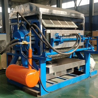 Machine automatique de boîte de carton de plateau d'oeufs de pulpe de papier de rebut Machine de plateau d'oeufs d'alvéoles